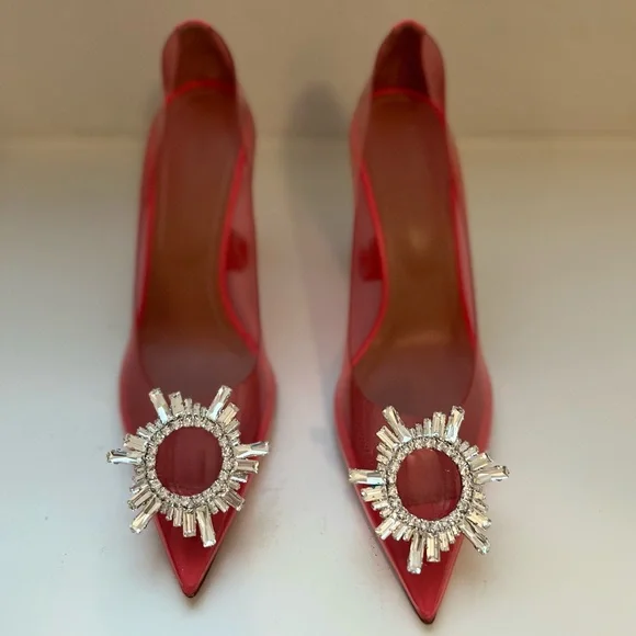 Amina Muaddi Begum PVC Pump - Picture 6 of 12